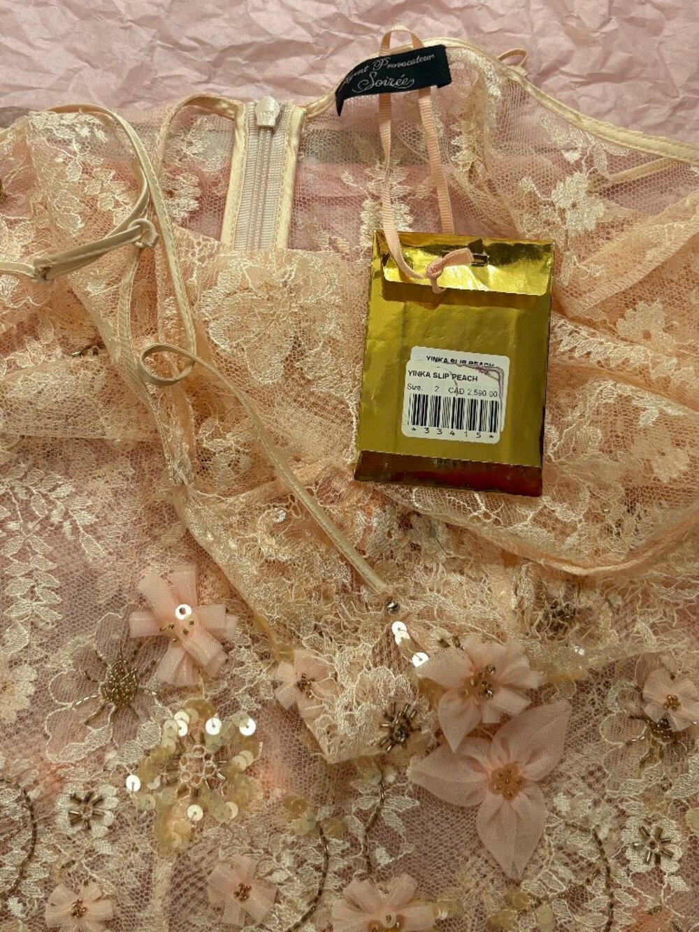 Agent Provocateur Soiree Yinka Slip - Picture 5 of 5